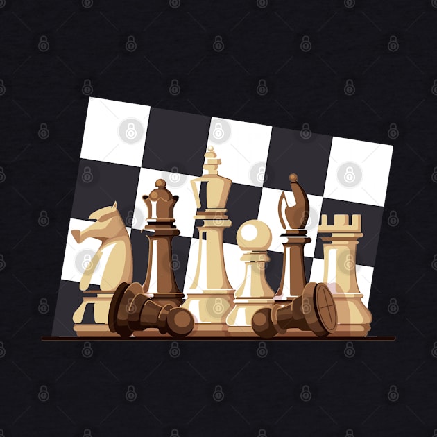 Chess board by Onceer